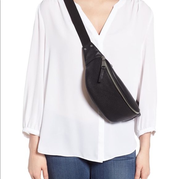 Treasure & Bond Mason pebbled leather belt bag - Picture 2 of 8